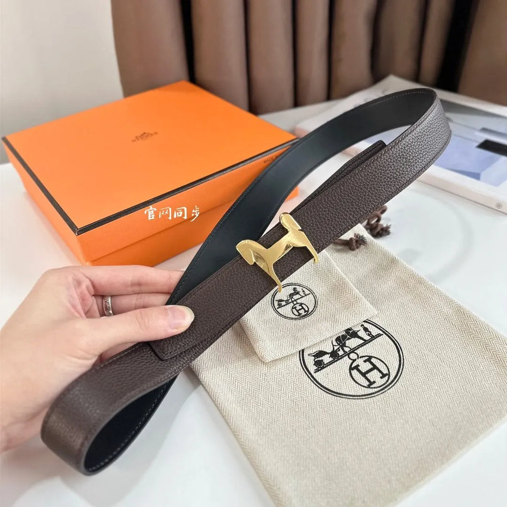 HERMES リバーシブルベルト 32mm