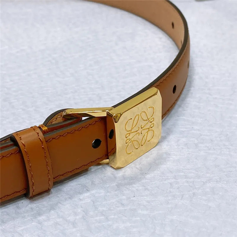loewe loewe Amazona padlock belt in smooth calfskin