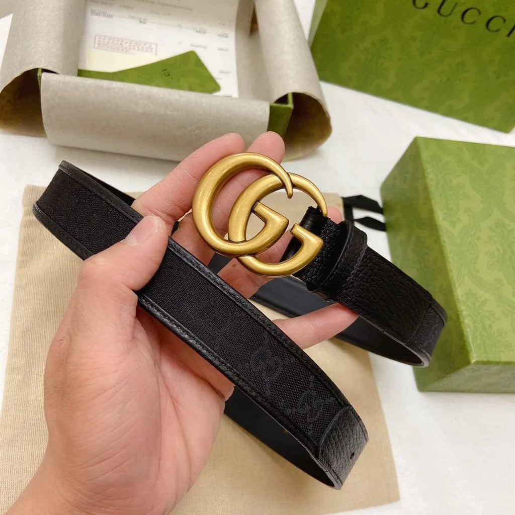 GUCCI グッチ GGバックル レザー ベルト