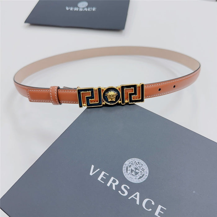 versace reversible original calfskin nubuck bottom belt