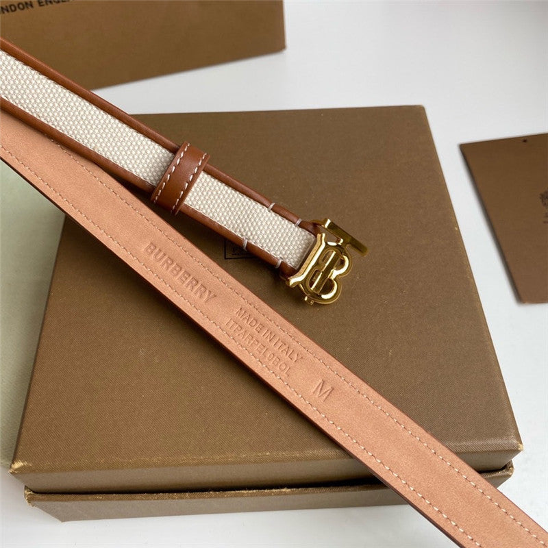 burberry B buckle belt