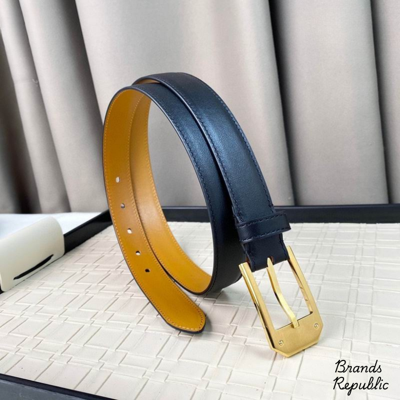 Hermès 25MM Classic Black Interchangeable Belt In Different Buckle Colors