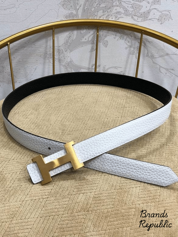 Hermès 25MM H Logo Constance Reversible Belts