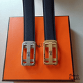 Hermès 34MM Quizz Buckle & Reversible Leather Strap Belt In Different Buckle Colors
