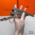 Hermès 13MM Carrousel Reversible Belt In Different Buckle Colors