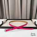 Hermès 15MM Pop H 15 Pink Epsom Belt In Different Buckle Colors