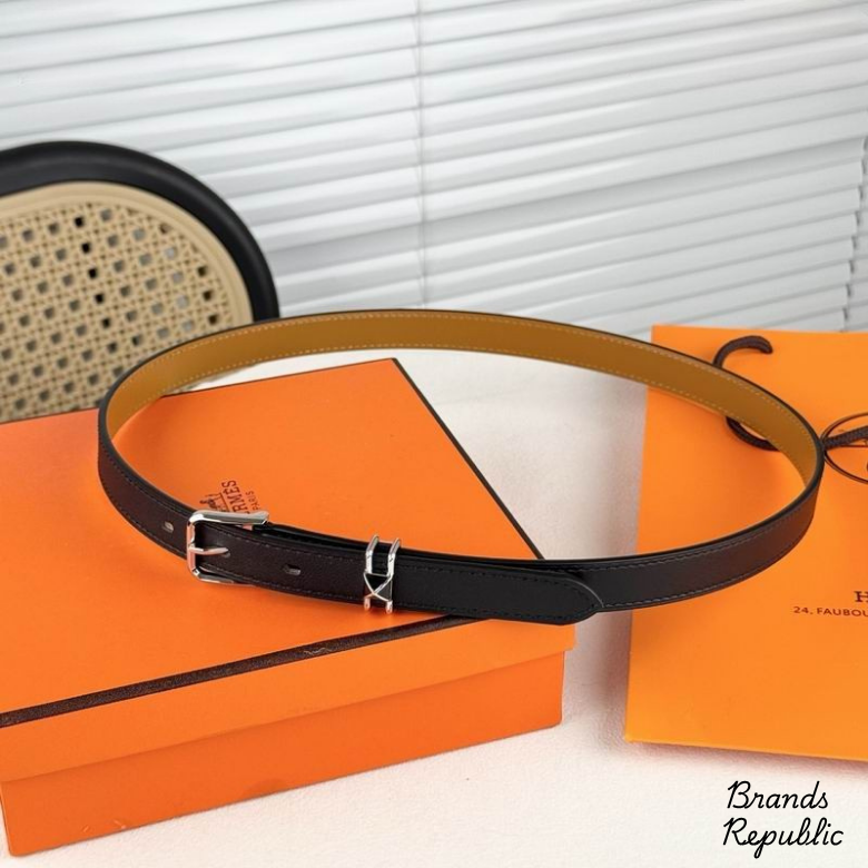 Hermès 20MM Black Pin Buckle Belt In Different Buckle Colors