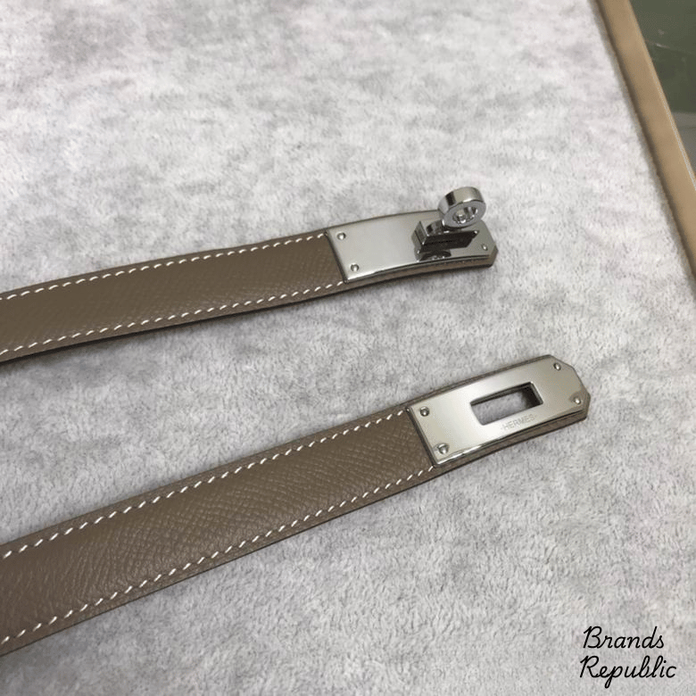 Hermès 25MM Kelly Belt In Different Buckle Colors