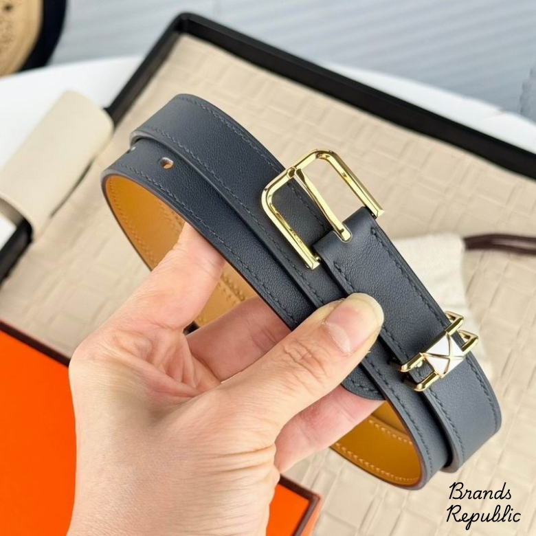 Hermès 20MM Pop H 15 Leather Belt In Different Buckle Colors