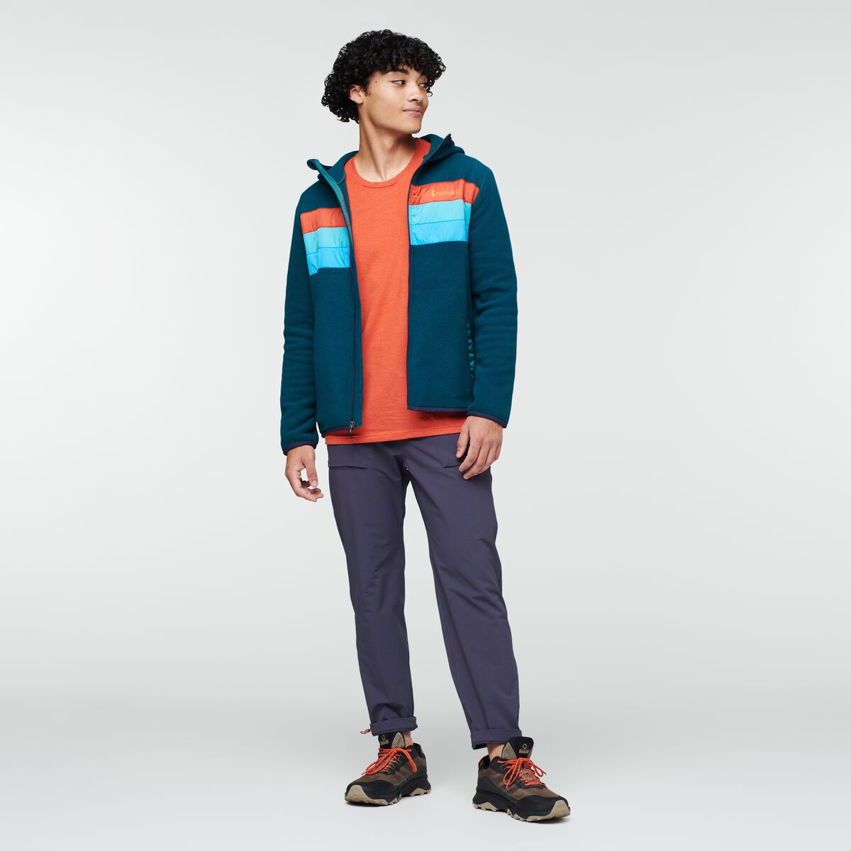 Teca Fleece Hooded Full-Zip Jacket - Men's