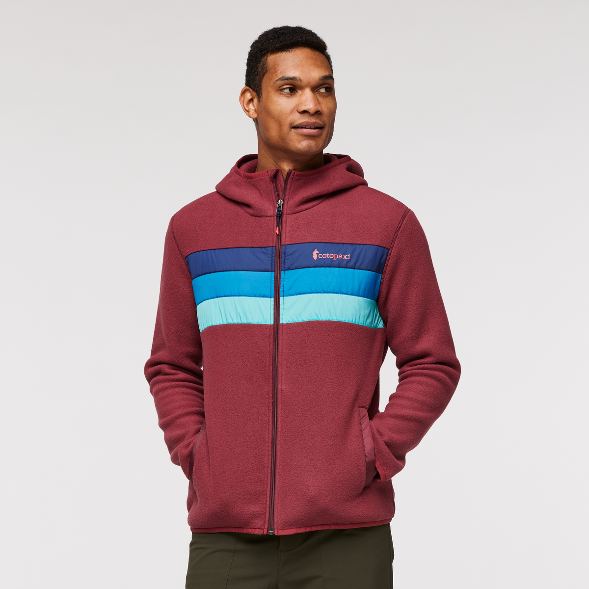 Teca Fleece Hooded Full-Zip Jacket - Men's