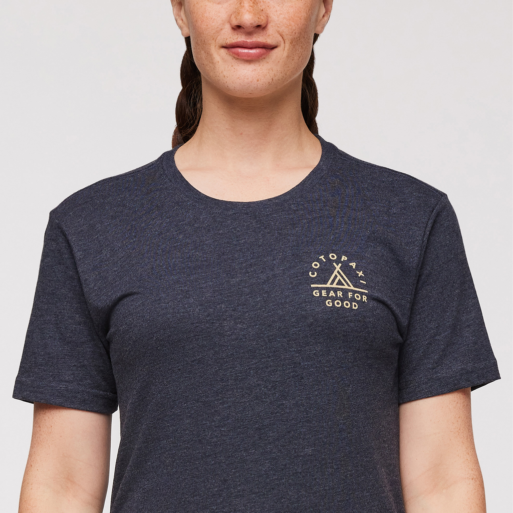 Llama Map T-Shirt - Women's
