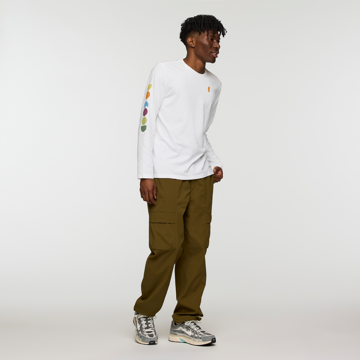 Geo Do Good Long-Sleeve T-Shirt - Men's