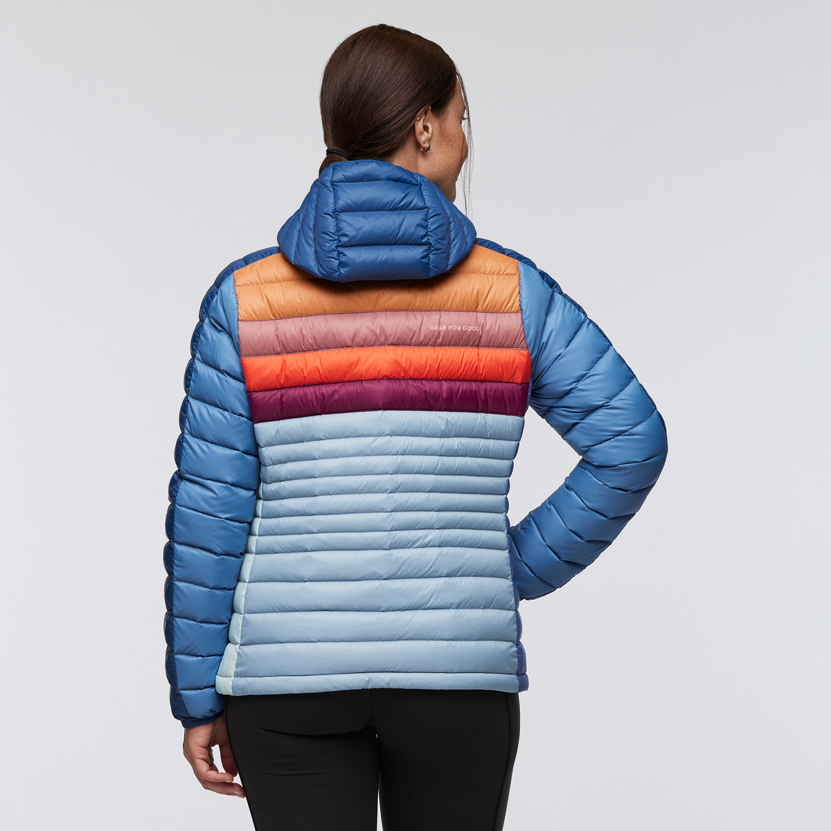 Funky Fuego Down Hooded Jacket - Women's