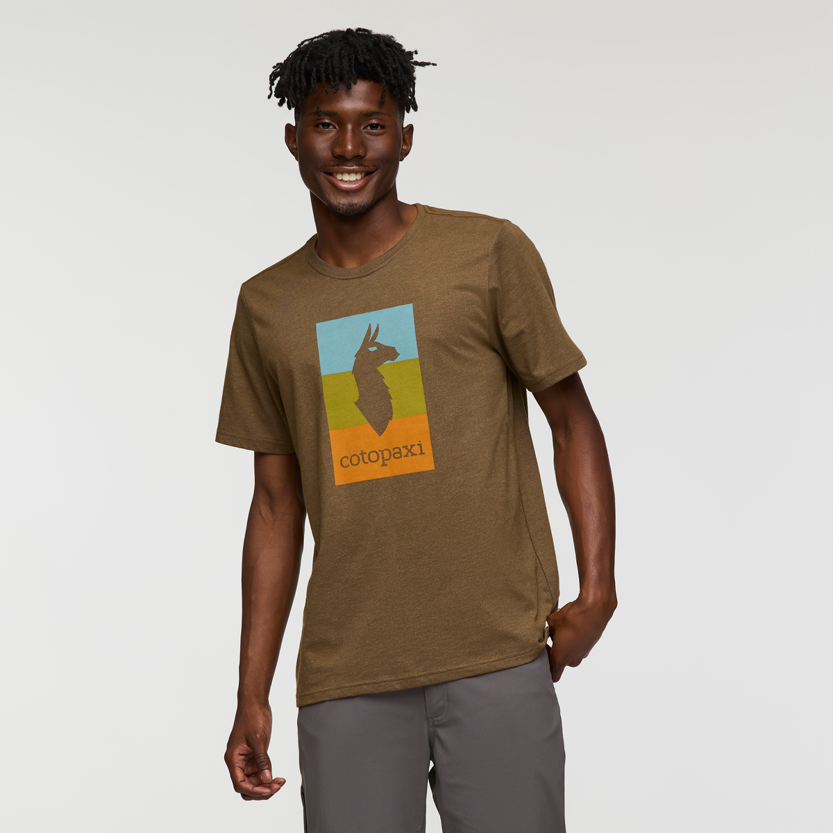 Llama Block T-Shirt - Men's