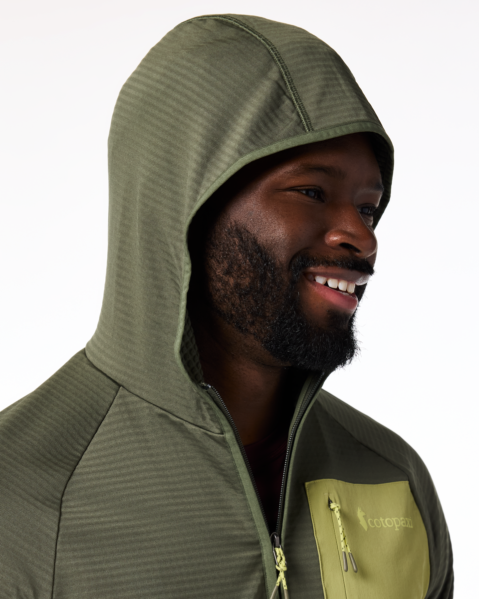Otero Fleece Full-Zip Hooded Jacket - Men's