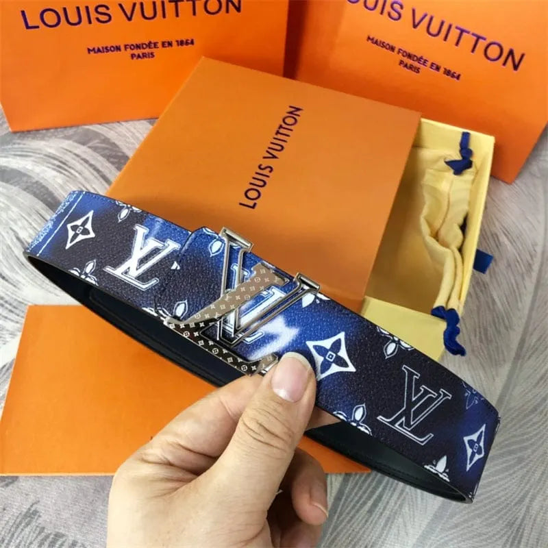 Louis Vuitton サンチュール LV イニシャル リバーシブル ベルトM0530