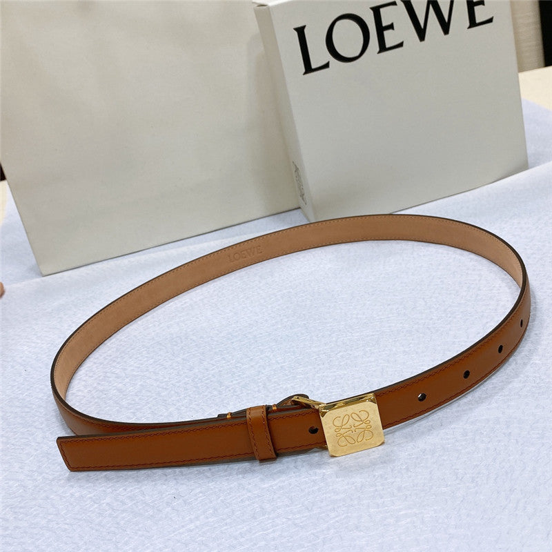 loewe loewe Amazona padlock belt in smooth calfskin