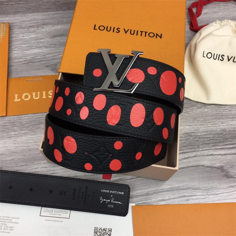 Louis Vuitton 草間彌生 40mm ドット リバーシブルベルトM0673T