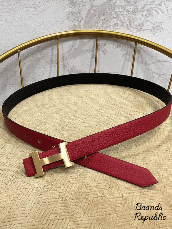Hermès 25MM H Logo Constance Reversible Belts