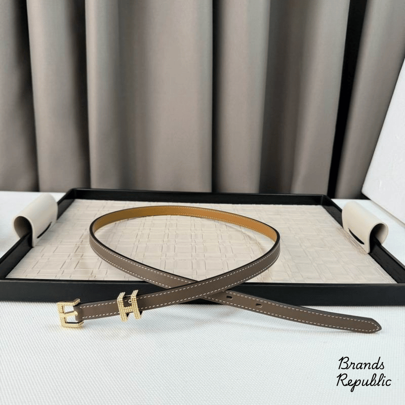 Hermès 15MM Pop H Guilloché 15 Belt In Different Buckle Colors