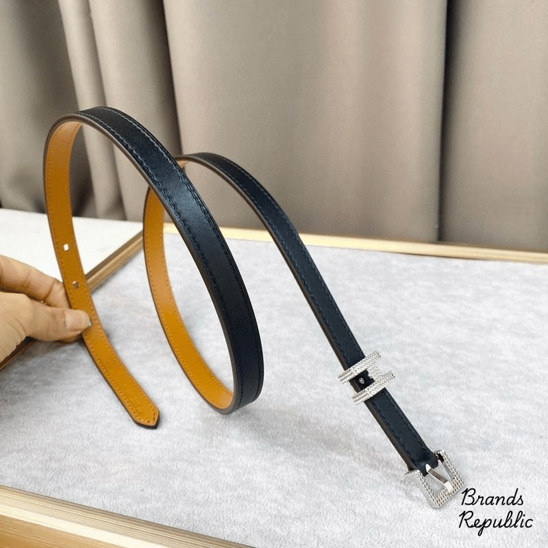 Hermès 15MM Pop H 15 Black Belt In Different Buckle Colors