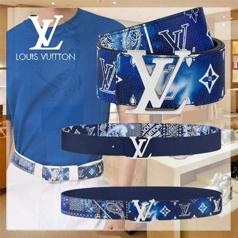 Louis Vuitton サンチュール LV イニシャル リバーシブル ベルトM0530
