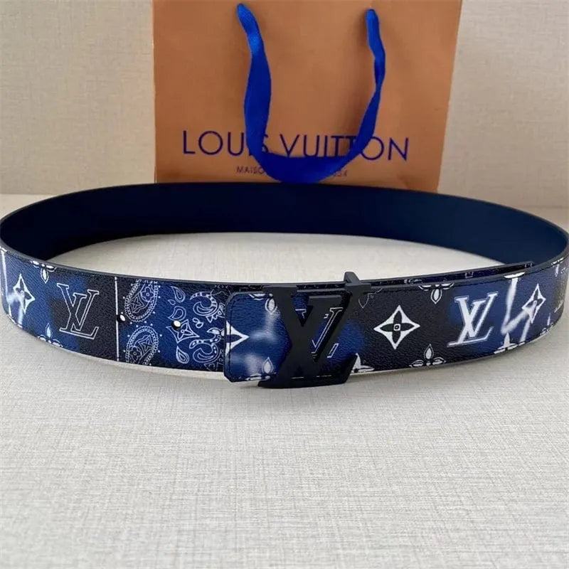 Louis Vuitton サンチュール LV イニシャル リバーシブル ベルトM0530