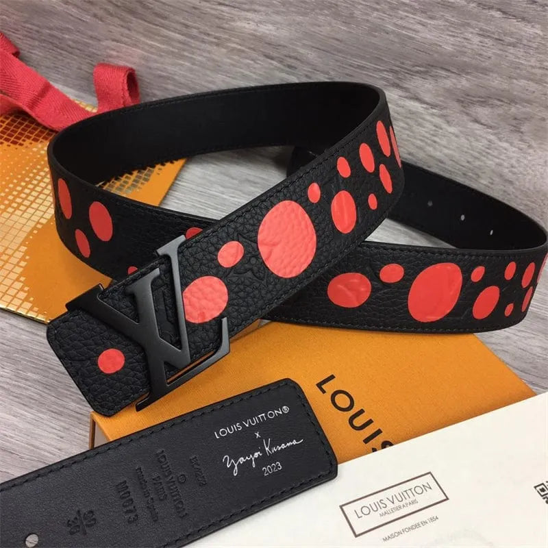 Louis Vuitton 草間彌生 40mm ドット リバーシブルベルトM0673T