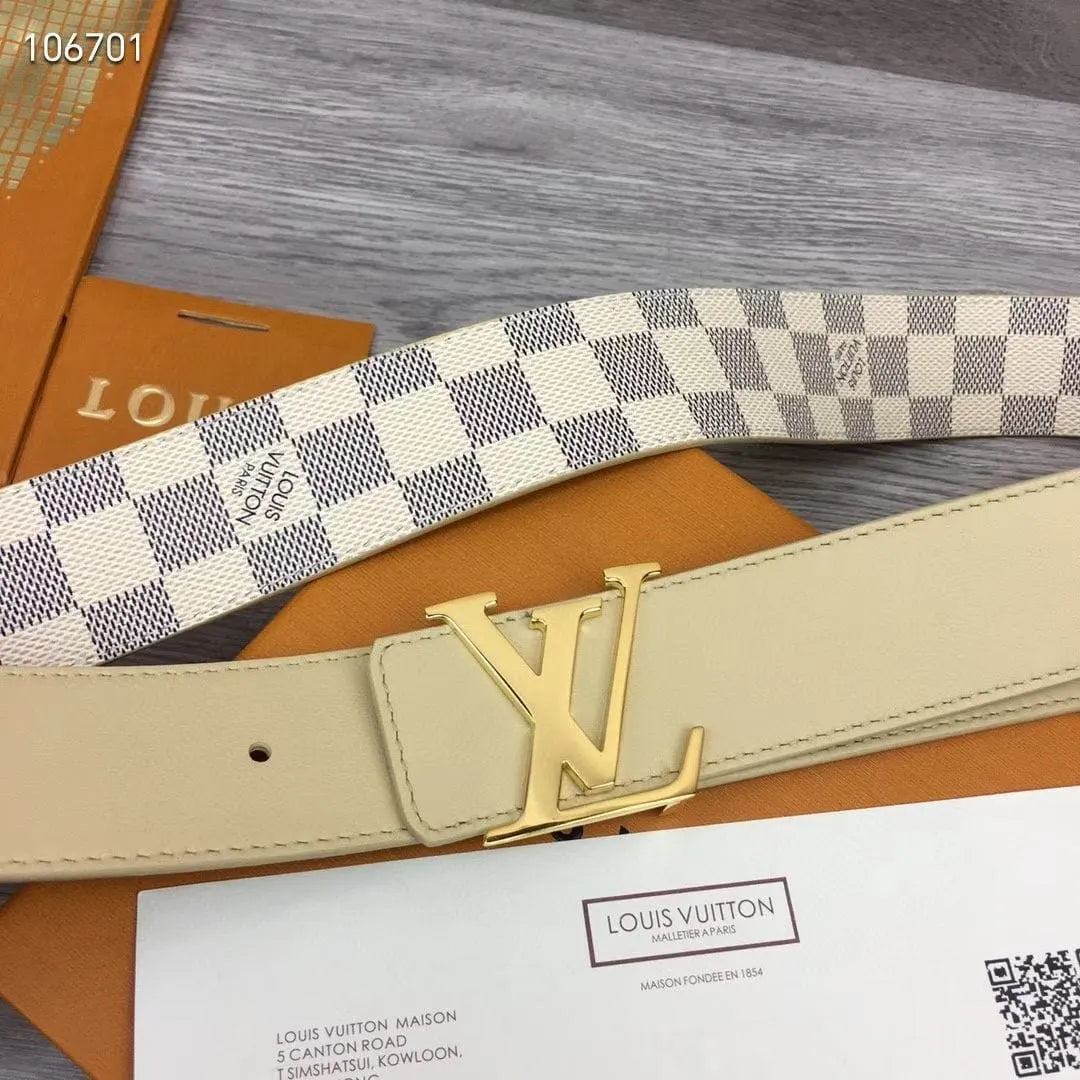 LOUIS VUITTON サンチュール・LV イニシャル 40MM リバーシブル