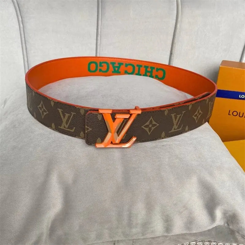 Louis Vuitton サンチュール・LVピラミッド 40MM リバーシブル ベルトM0495