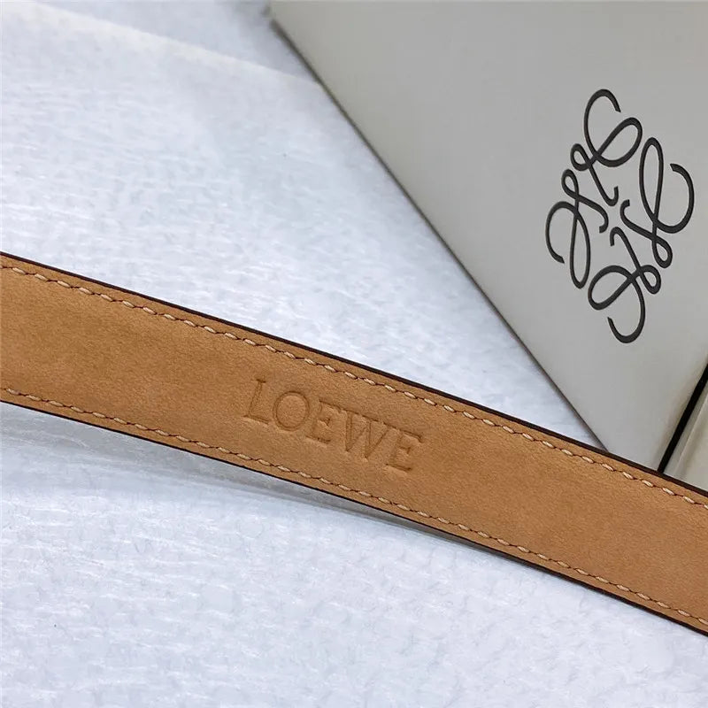 loewe loewe Amazona padlock belt in smooth calfskin