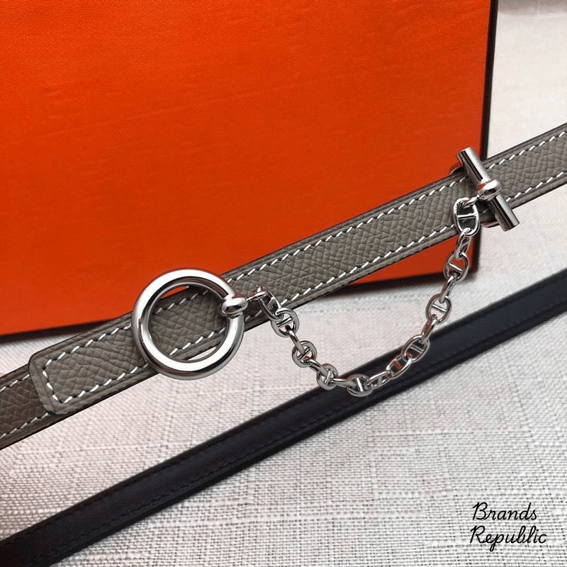 Hermès 13MM Carrousel Reversible Belt In Different Buckle Colors