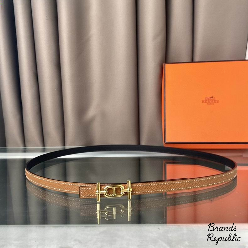 Hermès 13MM Various Plated Metal Buckle Belts