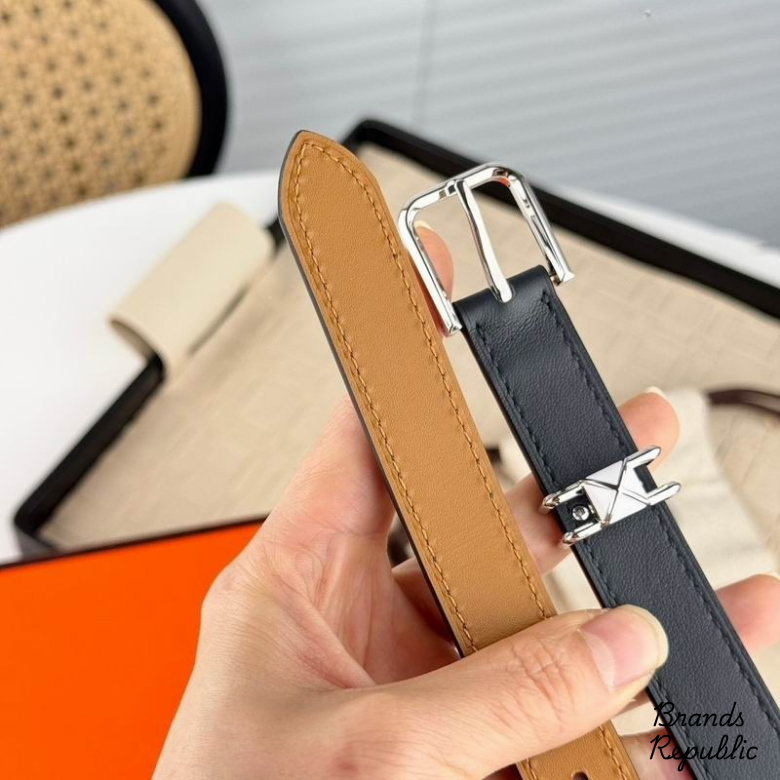 Hermès 20MM Pop H 15 Leather Belt In Different Buckle Colors