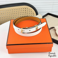 Hermès 20MM Pop H 15 White Leather Belt With Hardware In Different Buckle Colors