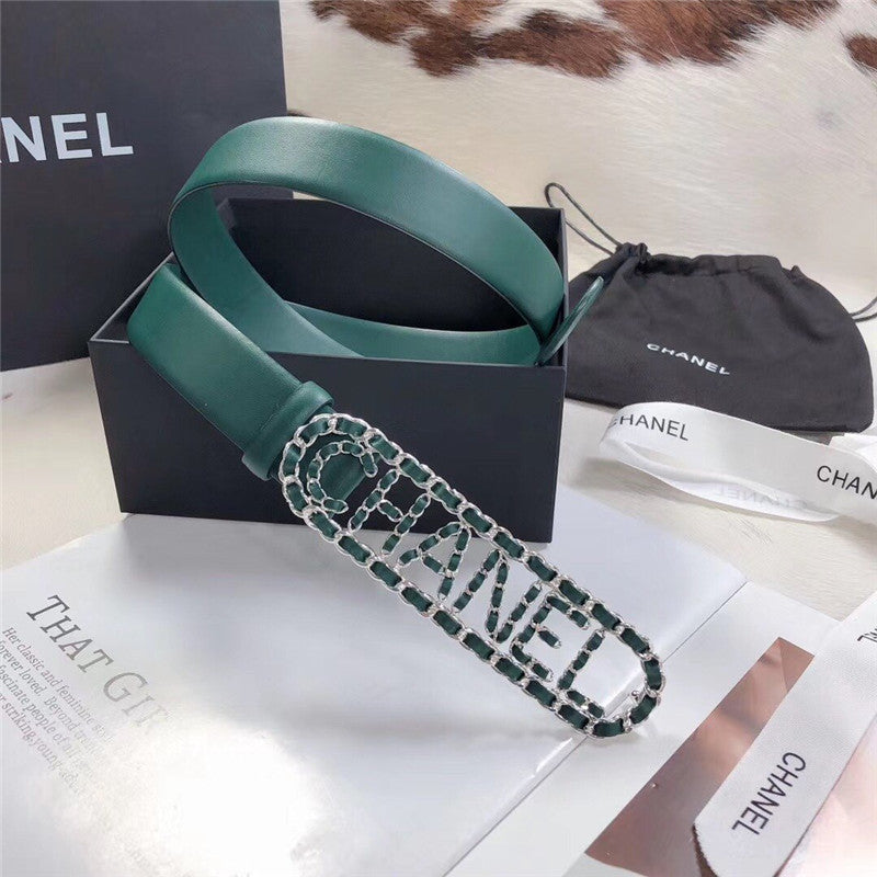 chanel color belt