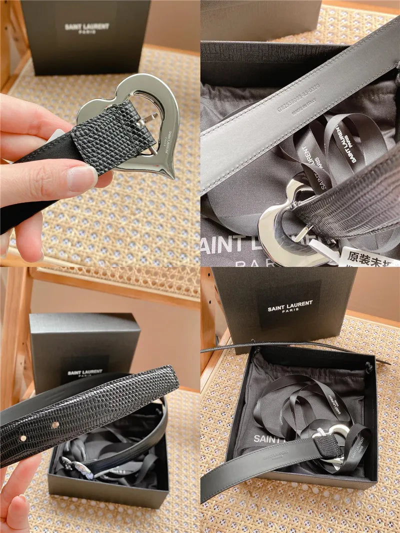 YSL classic belt