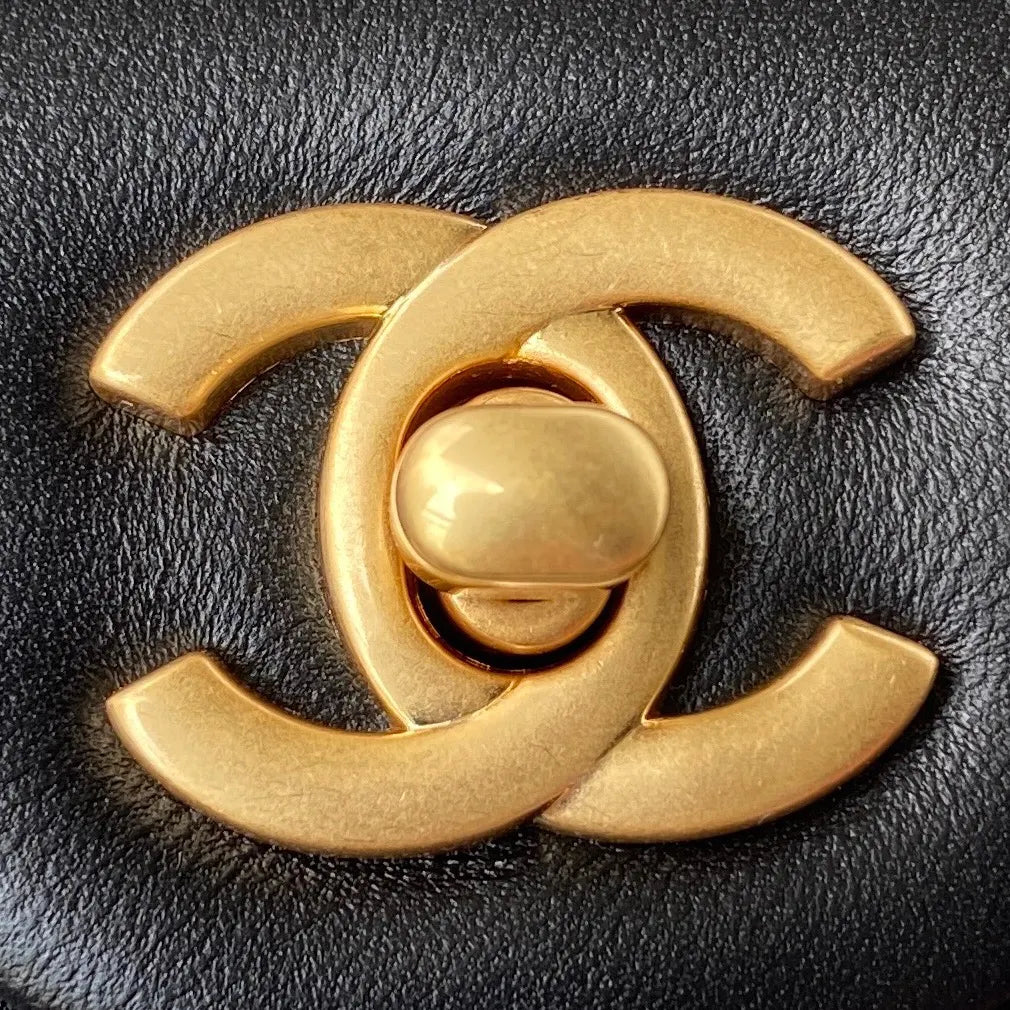 Chanel CF square with golden ball 1786