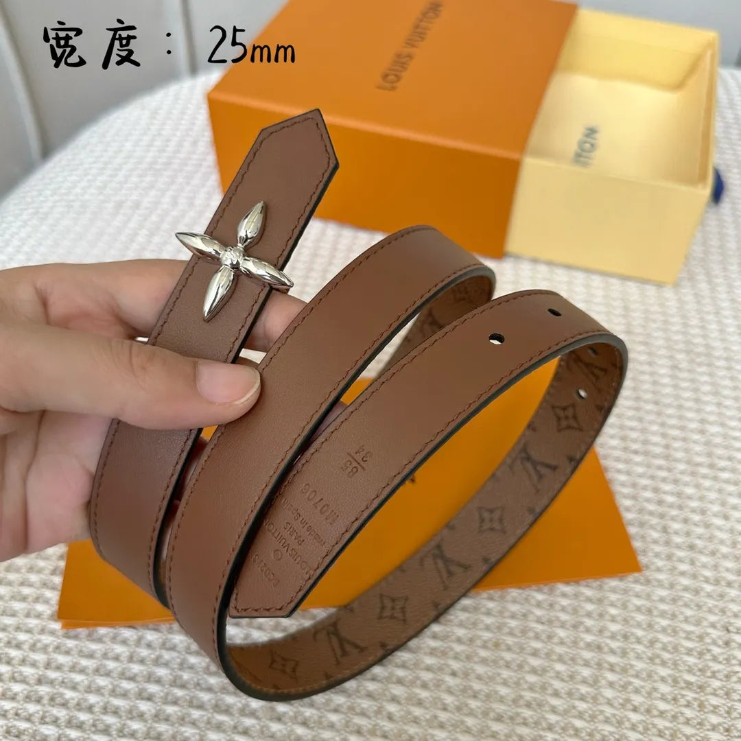 louis vuitton LV reversible women s original single belt