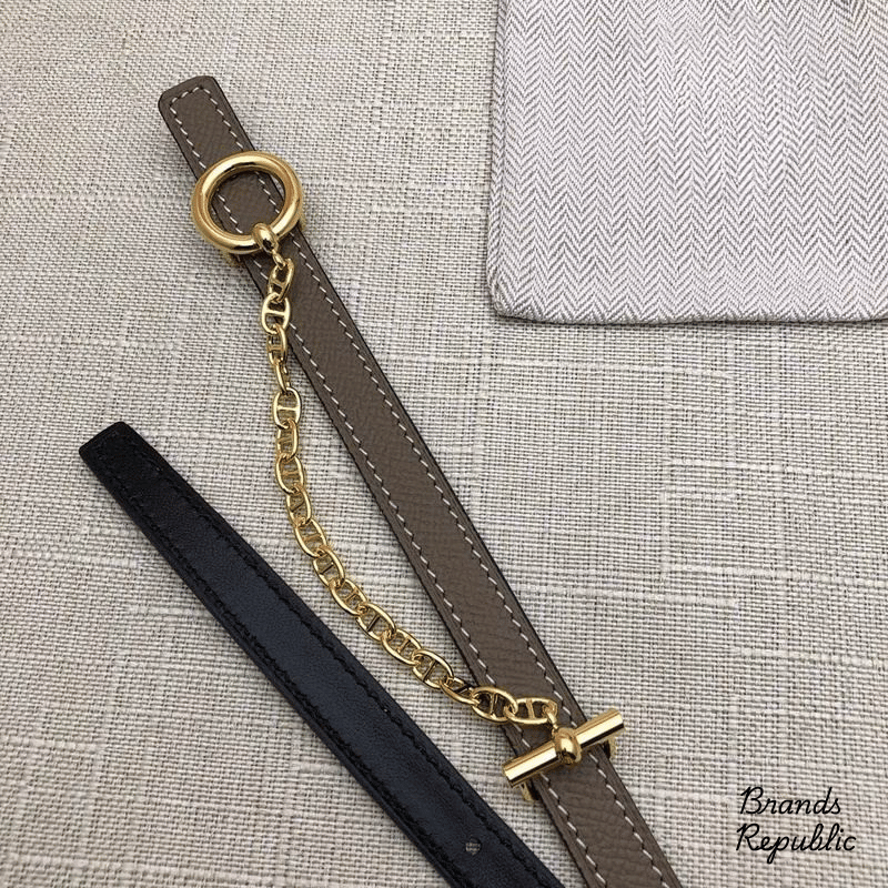 Hermès 13MM Carrousel Reversible Belt In Different Buckle Colors