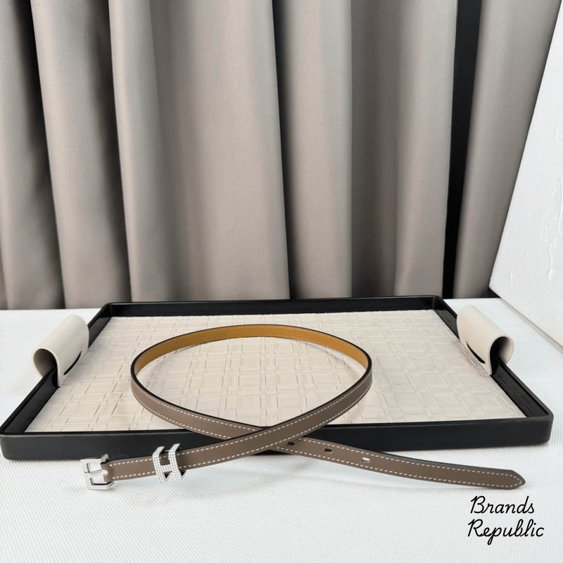 Hermès 15MM Pop H Guilloché 15 Belt In Different Buckle Colors
