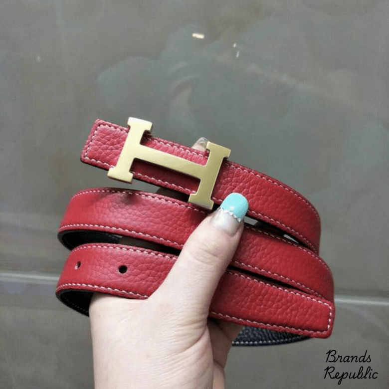 Hermès 25MM “H” (Constance) Reversible Leather Belts
