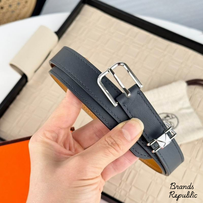 Hermès 20MM Pop H 15 Leather Belt In Different Buckle Colors