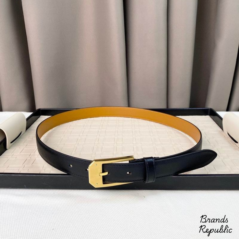 Hermès 25MM Classic Black Interchangeable Belt In Different Buckle Colors