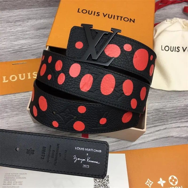 Louis Vuitton 草間彌生 40mm ドット リバーシブルベルトM0673T