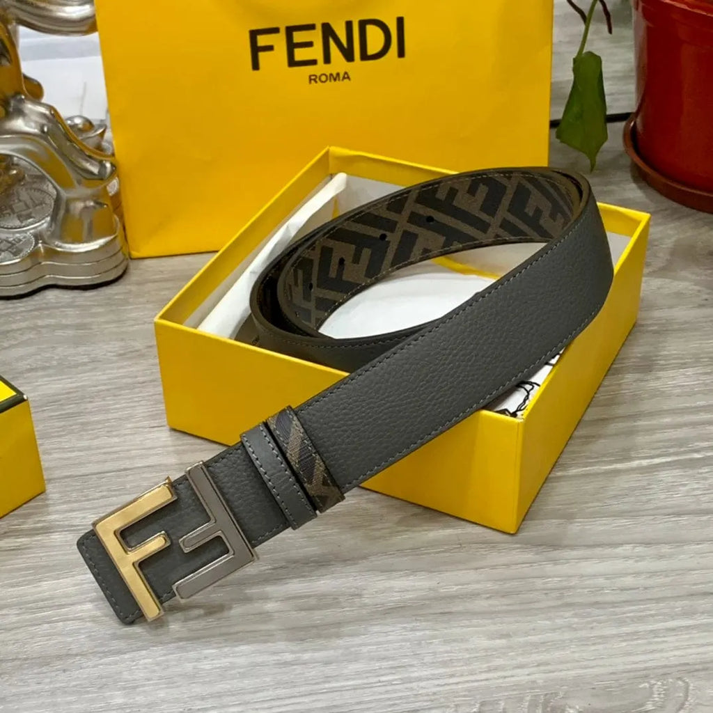 ★FENDI★リバーシブル FF レザーベルト4.0cm
