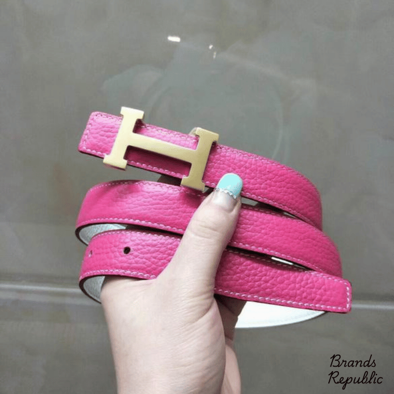 Hermès 25MM “H” (Constance) Reversible Leather Belts
