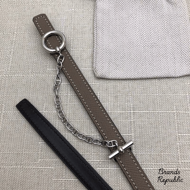 Hermès 13MM Carrousel Reversible Belt In Different Buckle Colors