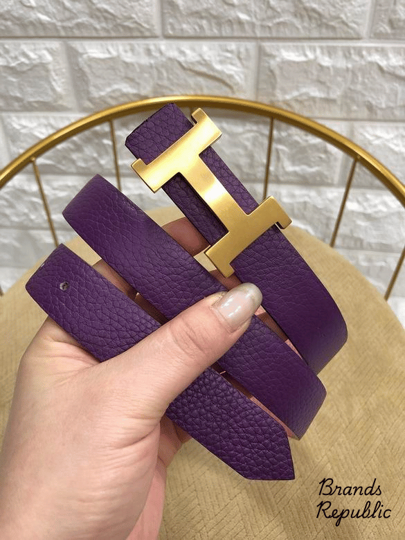 Hermès 25MM H Logo Constance Reversible Belts